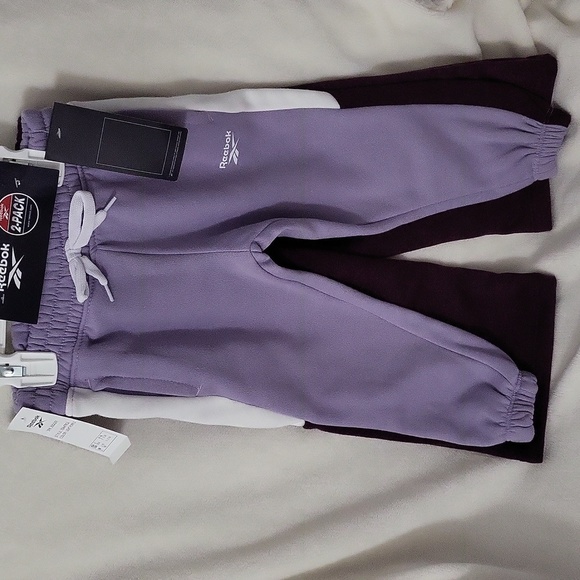 Reebok Deep Purple Pants Set - Picture 2 of 6